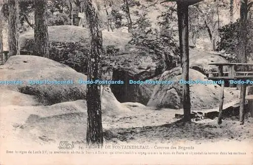 R548920 Foret de Fontainebleau Caverne des Brigands