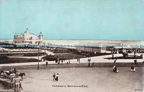 R547085 Yarmouth Britannia Pier E T W D Dainty Series