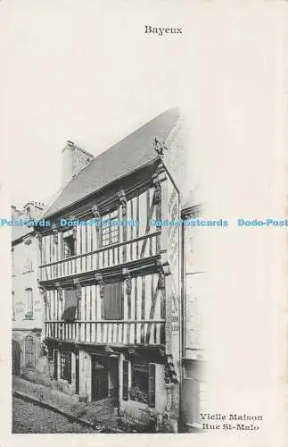 R551035 Bayeux Vielle Maison Rue St Malo