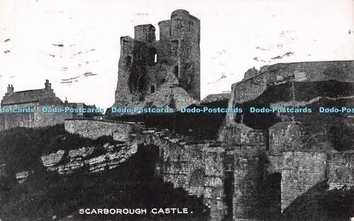 R549006 Scarborough Castle Ashworth Postkarte