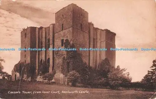 R549013 Kenilworth Castle Caesars Tower aus der Serie Inner Court W H S L Tritone