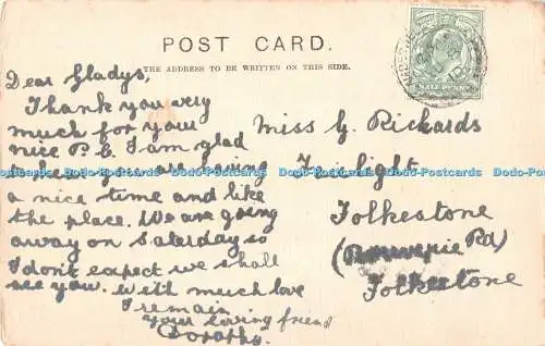 R551054 Großvater Geburtstag Fred Morgan S Hildesheimer 1910