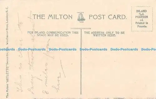 R549019 Isle of Man Laxey Wheel Woolstone Bros The Milton Artlette Series No 190