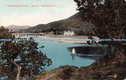 R549025 Penmaenpool Near Barmouth Valentine Farbtonbild