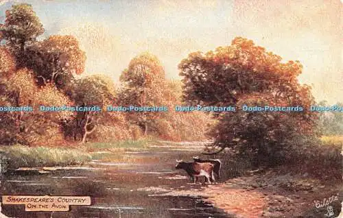 R549030 Shakespeare Country On the Avon Tuck Oilette Ser IV 7492