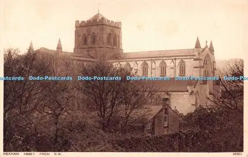 R549065 Hexham Abbey von N W Photochrom