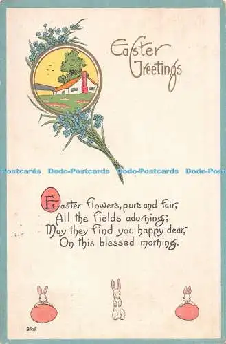 R551138 Ostergrüße Bergmann Qualität 1914