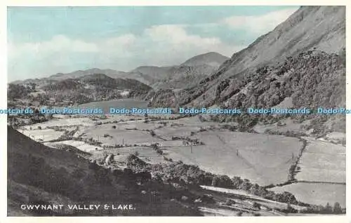 R549120 Gwynant Valley and Lake E T W Dennis