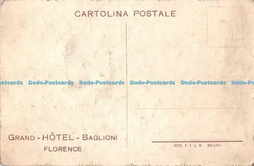 R551201 Grand Hotel Baglioni Florence F I A R