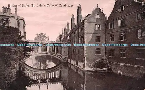 R551290 Cambridge Seufzerbrücke St John College Valentine Serie