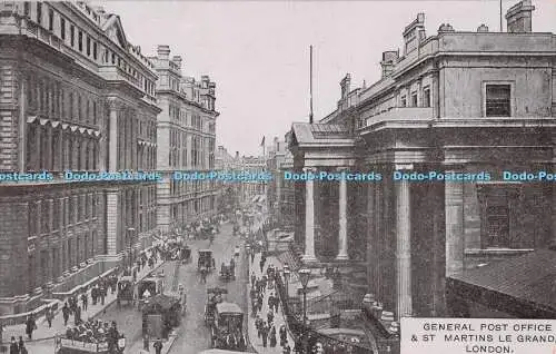 R551352 London General Post Office und St Martins Le Grand