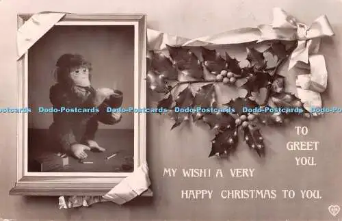 R551558 To Greet You My wish a very happy Christmas to you The Hart Publishing R