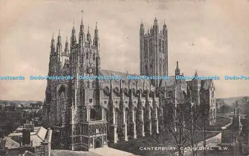 R551582 4089AX Canterbury Cathedral S W A W Wildey