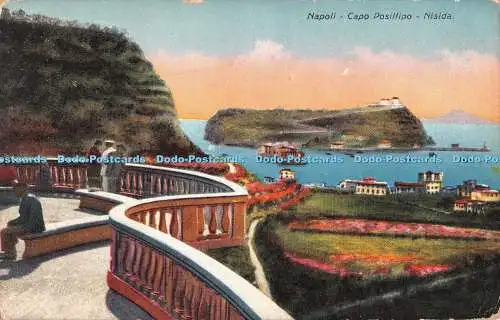 R551638 Napoli Capo Posillipo Nisida Ditta R Zedda di V Carcavallo