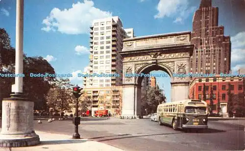 R551773 Greenwich Village Szene des Washington Square und Victory Arch Progressiv