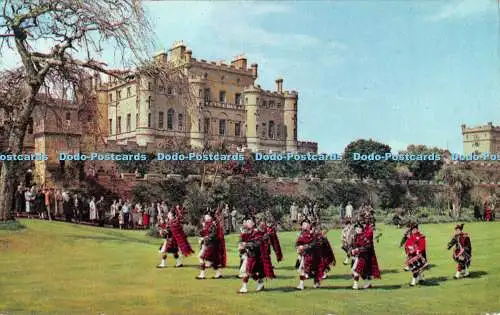 R551836 C434 Culzean Castle Ayrshire zeigt Maybole Pfeifenband D und H Maybole S