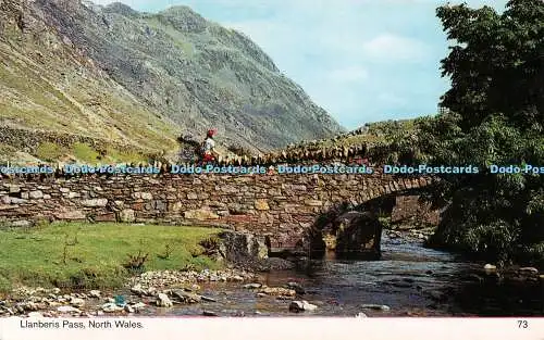 R551878 Llanberis Pass North Wales 73 Color Gloss View Series Bamforth 1976