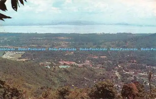 R552121 Blick auf Ayer Itam Valley Penang P M S Mohamed Noordin Lusterchrome Tichn