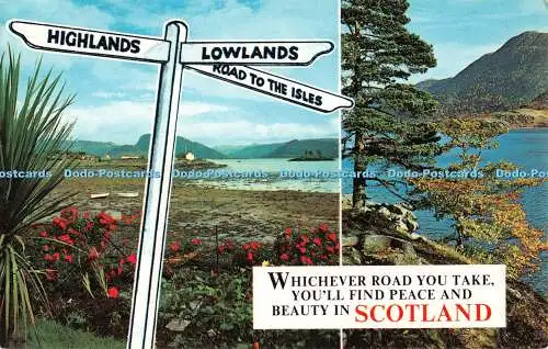 R552128 Egal welche Straße Sie nehmen, Sie finden Ruhe und Schönheit in Schottland S 19 Sco