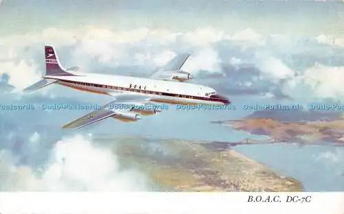 R552208 B O A C DC 7C Douglas Aircraft Company