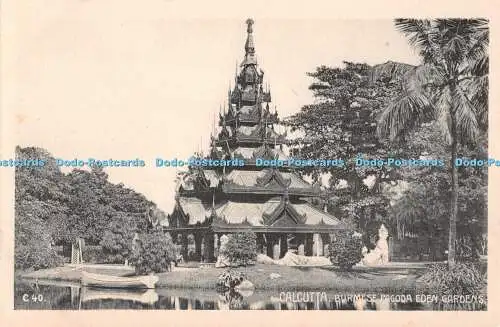 R552271 C40 Kalkutta Burmese Pagode Eden Gardens D Macropole