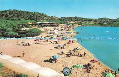 R552328 Olympic Airways Vouliagmeni Modischer ASTIR Strand und Bungalows auf Apo