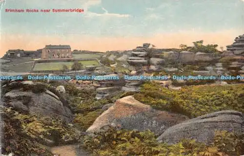 R554513 Brimham Rocks Near Summerbridge W A Bilton The Picture Postcard Emporium