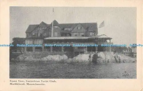 R554552 Massachusetts Frontansicht Corinthian Yacht Club Marblehead The Maynard Wa