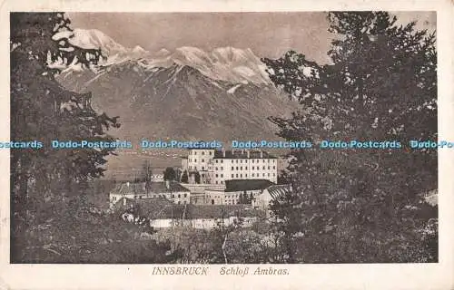 R552511 Innsbruck Schloss Ambras O Z M 1922