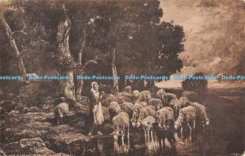 R554593 Glasgow Gallery The Wane of the Day Valentine Serie 1921