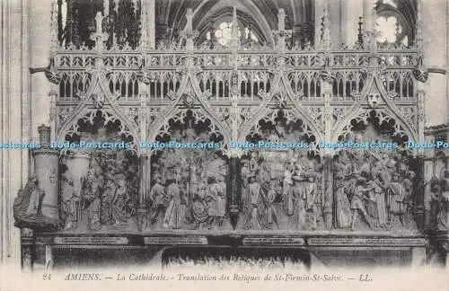 R554725 Amiens La Cathedrale Translation des Reliques de St Salve LL 24