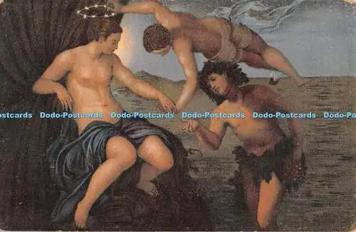 R554748 Venezia R Accademia di Belle Arti Arianna e Bacco Tintoretto E Sborgi