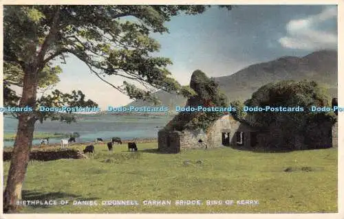 R552734 Geburtsort von Daniel O Connell Garhan Bridge Ring of Kerry E T W Dennis