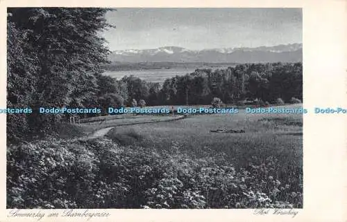 R552749 Sommertag am Starnbergersee Richard Worsching Nr 77