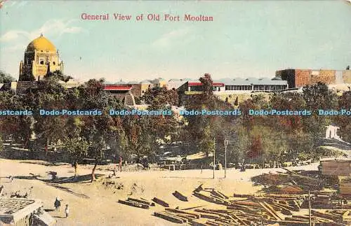 R552760 Gesamtansicht des alten Fort Mooltan Moorli Dhur