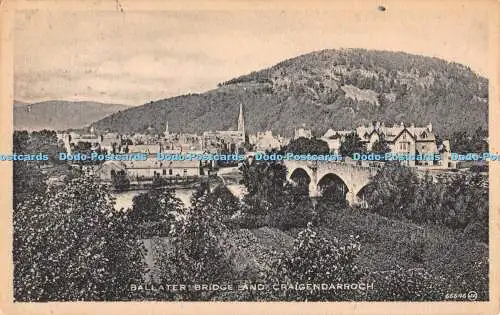 R552796 Ballater Bridge und Craigendarroch Valentine Bromotype Serie