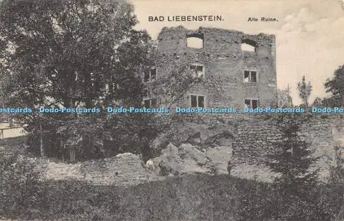 R554841 Bad Liebenstein Alte Ruine Louis Glaser