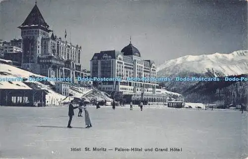 R552813 St Moritz Palace Hotel und Grand Hotel Kilchberg 1908