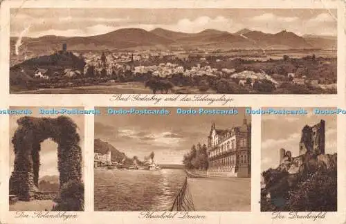 R554886 Bad Godesberg und Das Siebengebirge Paul Vorsteher Multi View