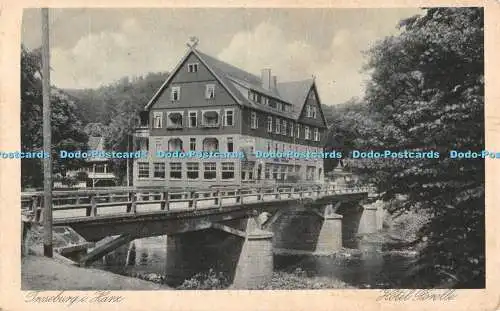 R552882 Treseburg i Harz Hotel Forelle Julius Simonsen Nr H 4307 RP