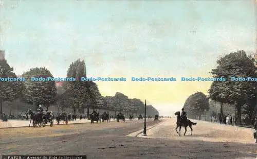 R552907 Paris Avenue du Bois de Boulogne L V und Cie Aqua Foto