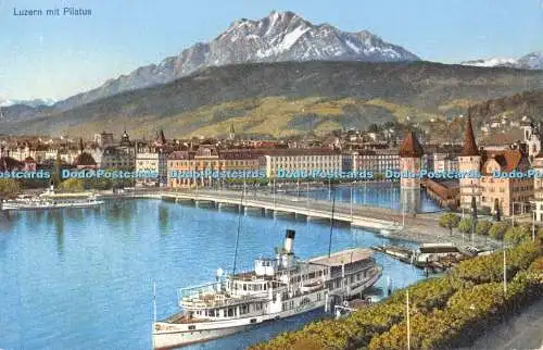 R554955 Luzern mit Pilatus Th Rietschi