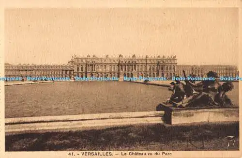 R552914 Versailles Le Chateau vu du Parc Guy A Leconte