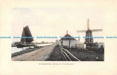 R552958 Watermolen Broek in Waterland P Heijloo