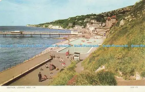 R556547 Ventnor Looking West I W KIW 175 Nigh Jarrold 1958