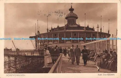 R555048 Scheveningen Hef Paviljoen J v d Markt 1923