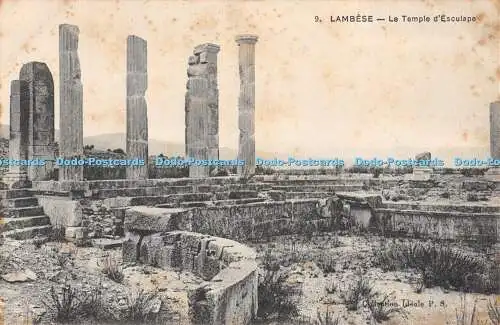 R553039 Lambese Le Temple d Esculape Collection Ideale