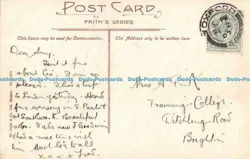 R553046 Oxford Christchurch College Tom Tower F Frith No 31678 1907