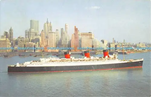 R555139 Cunard R M S Queen Mary B 2029