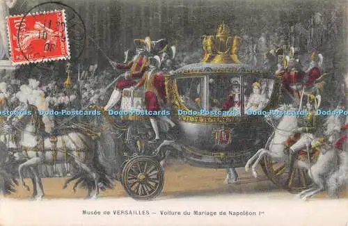 R555179 Musee de Versailles Voiture du Mariage de Napoleon Ier Horses Mme Moreau